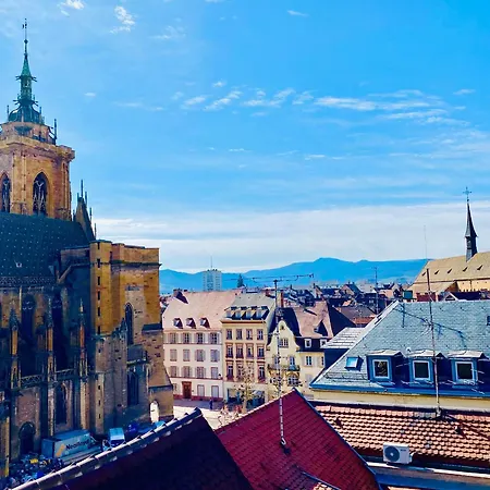 Avec Garage Et Terrasse Au Coeur De Colmar, Pres De La Route Des Vins D'alsace - Fr-1-722-6 Apartament Colmar